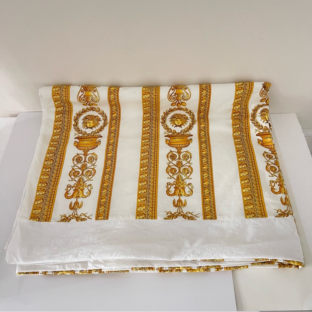 Gianni Versace I love Barocco Duvet cover King Medusa pattern, Italy